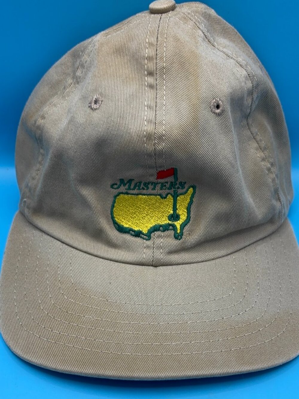 Masters golf men's embroidered baseball hat